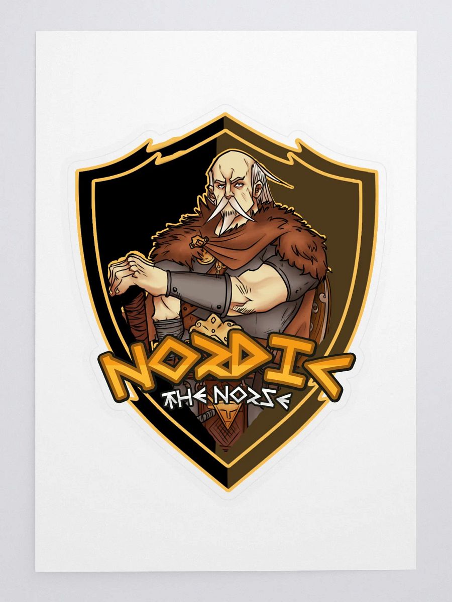 Norse Warrior Kiss Cut Sticker Sheet product image (3)