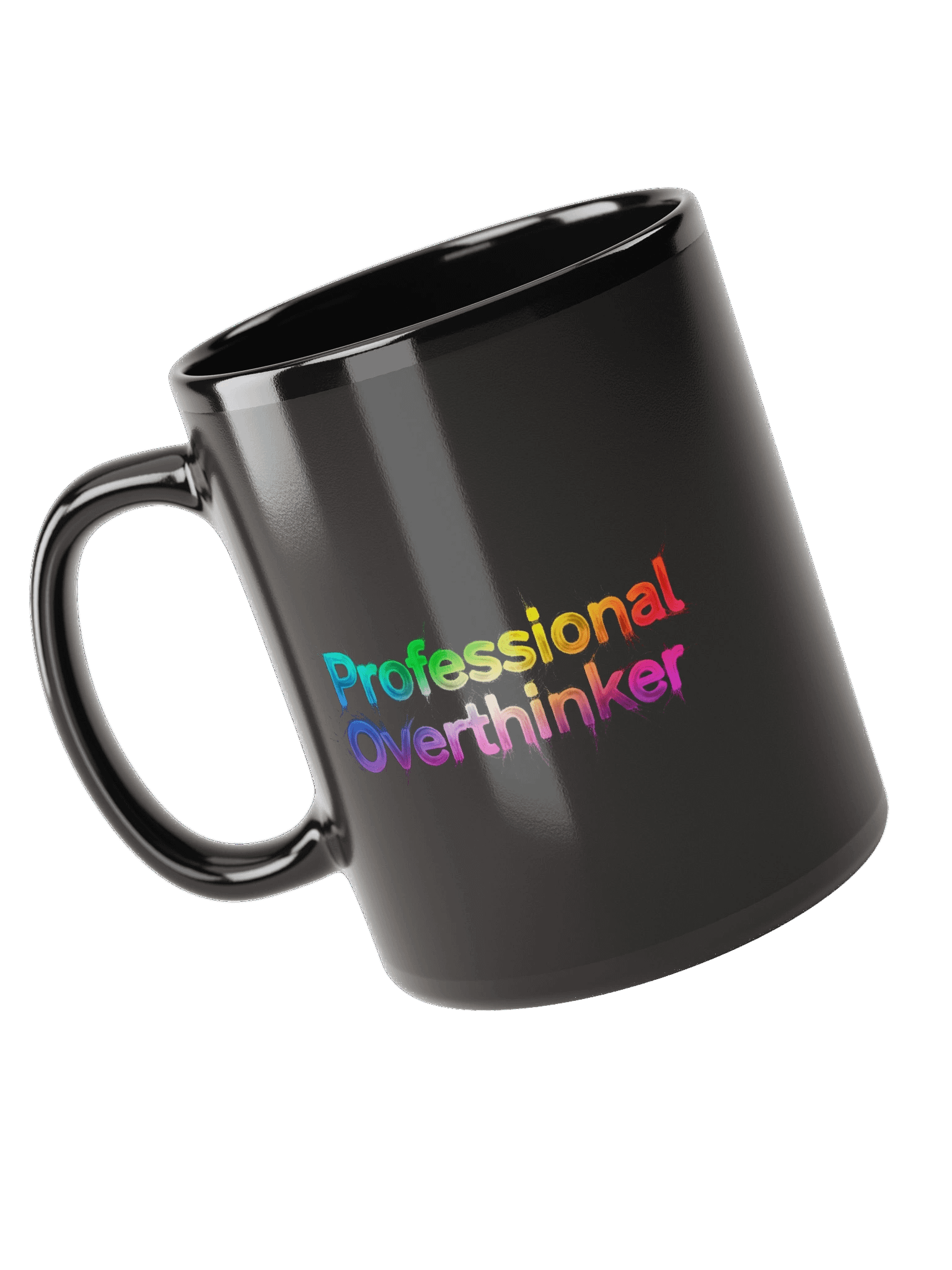 Professional Overthinker Mug (Black) product image (5)
