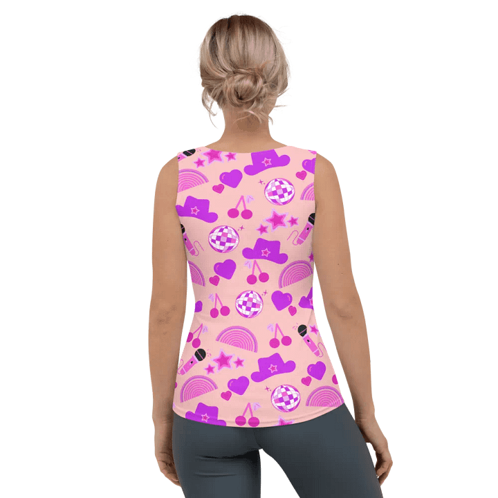 Country Rainbow Disco Vibes Women's Tank Top product image (2)