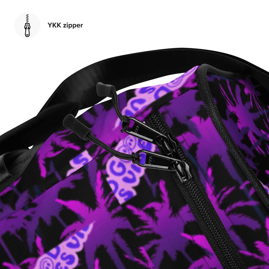 GOOD VIBE ONLY DUFFLE BAG black-purple product image (11)
