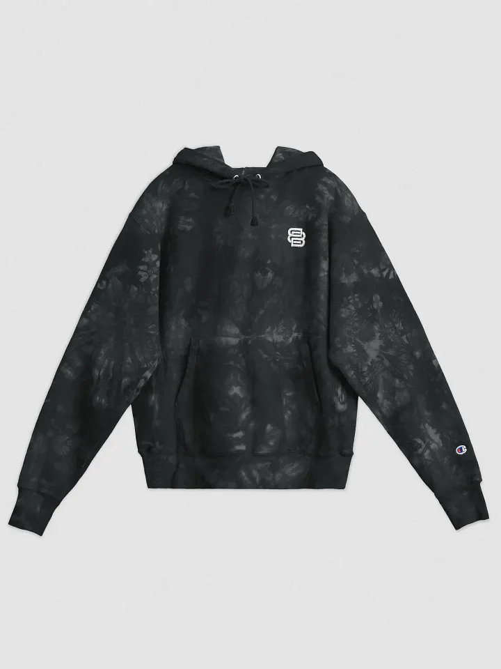 BURNZY LOGO x CHAMPION TIE DYE HOODIE product image (1)