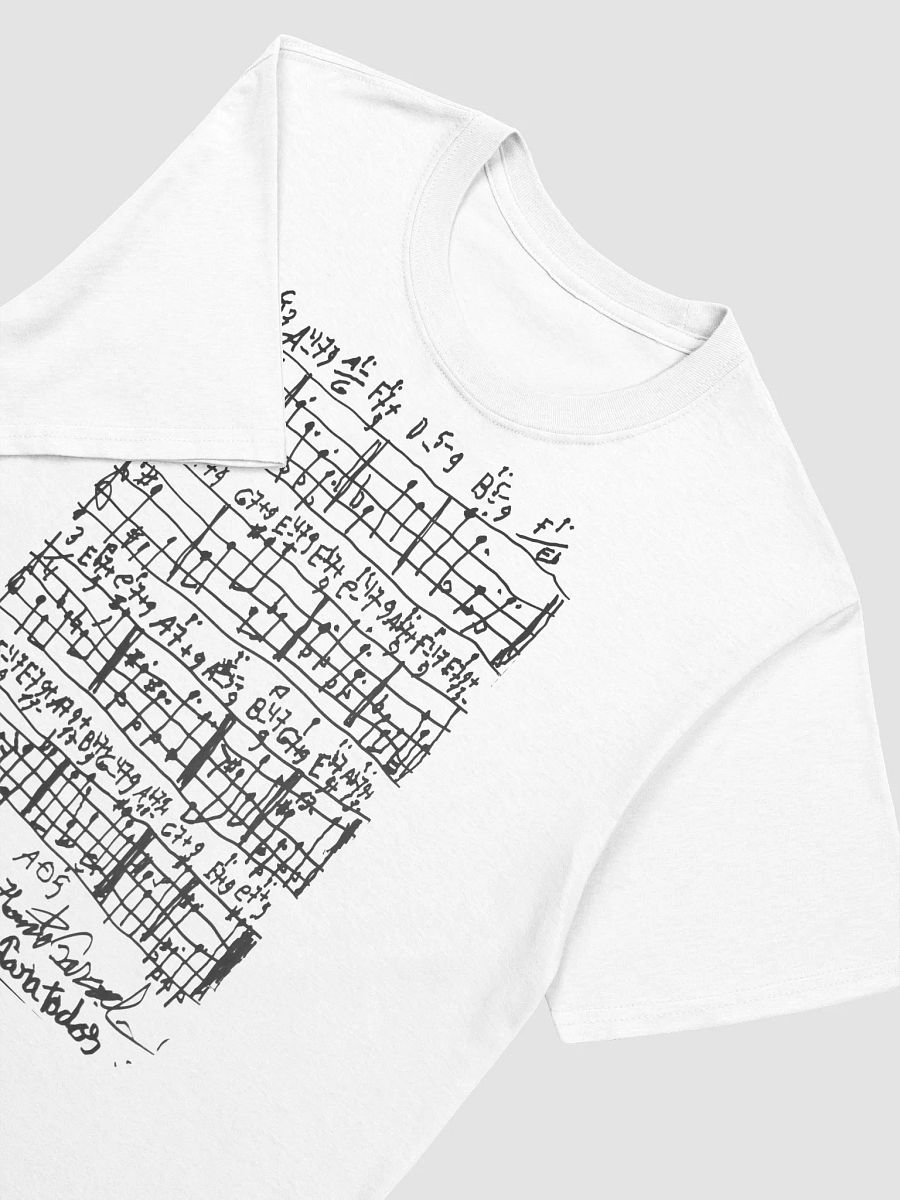T-Shirt - Music Sheet by Hermeto Pascoal product image (2)