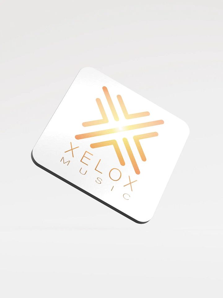 Golden Xelox Music Logo Coaster product image (1)