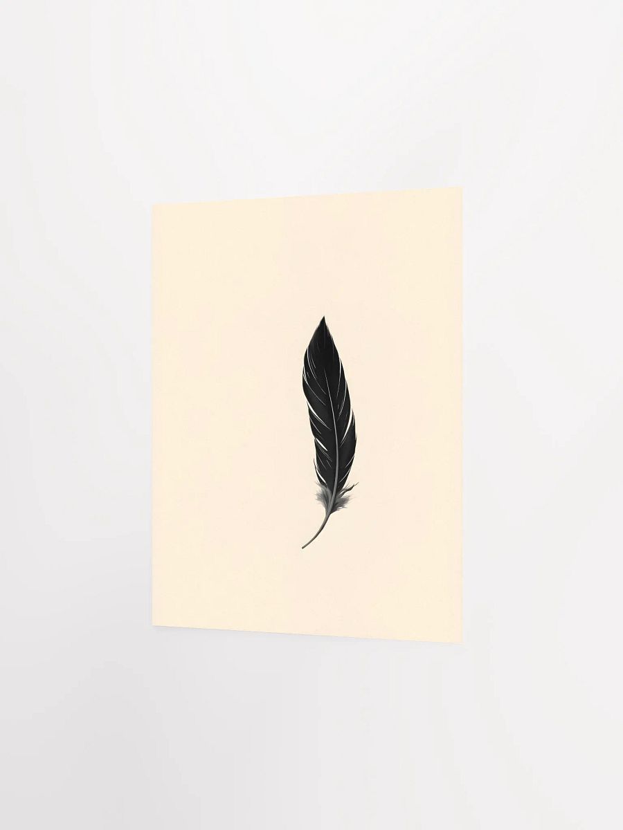 Elegant Black Feather product image (9)