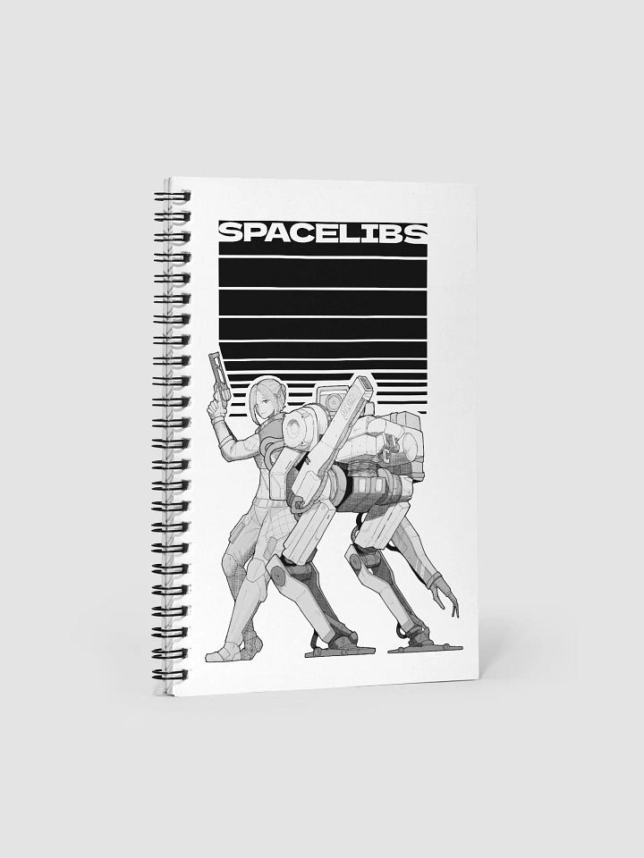 Dotted SpaceLibs Notepad product image (2)