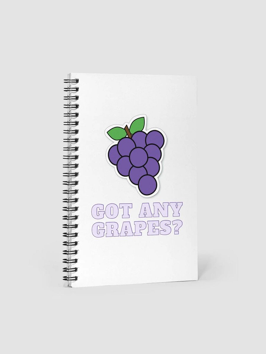 Got Any Grapes Notebook product image (1)