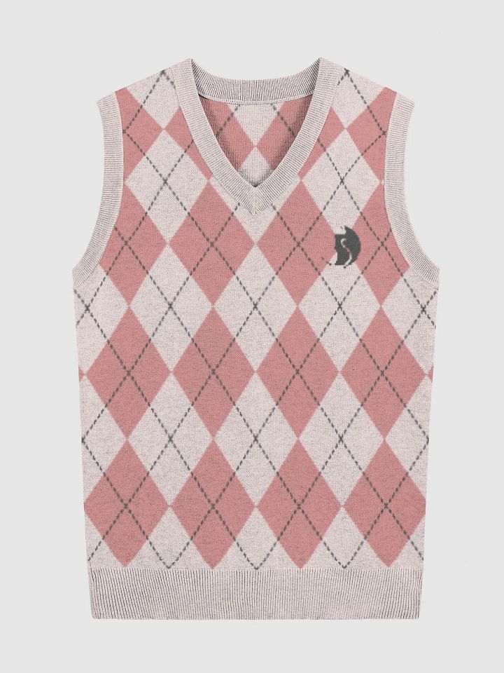 BlackKittenTech Cotton Candy V-Neck Vest product image (2)