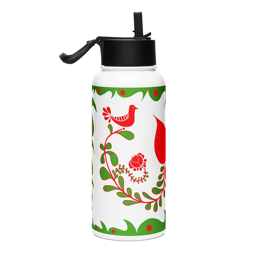 Hungarian Folk Art Symphony Stainless Steel Bottle product image (4)
