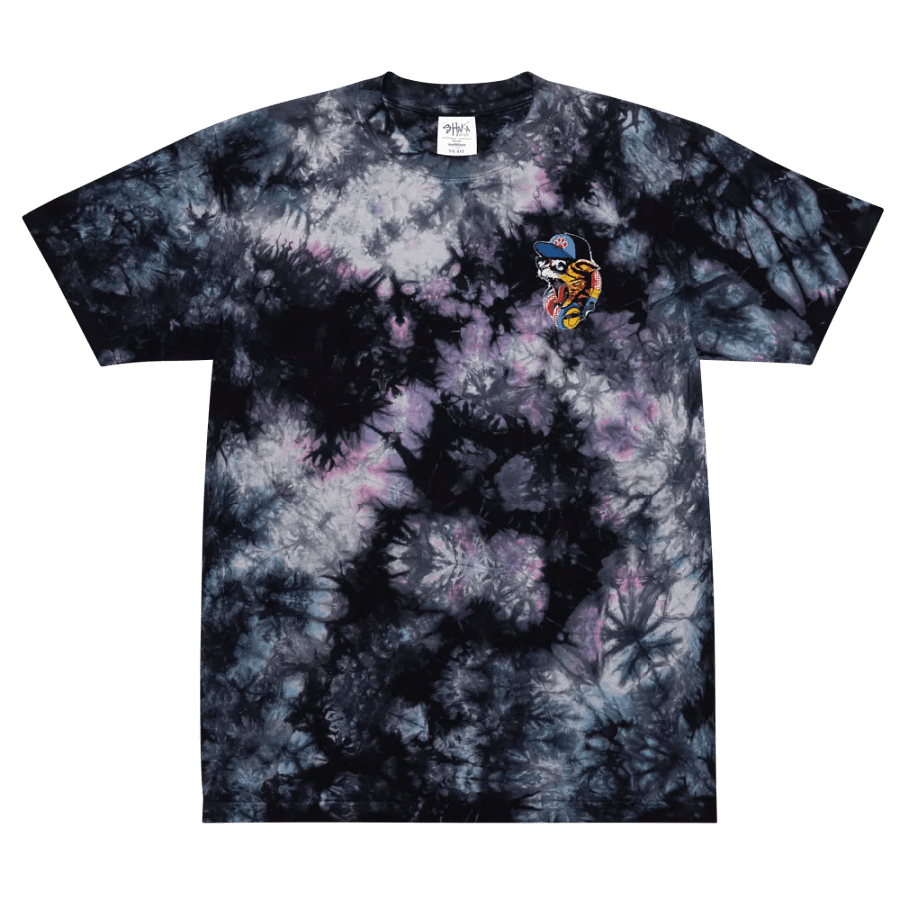 coolcat tye-dye galaxy tee product image (2)