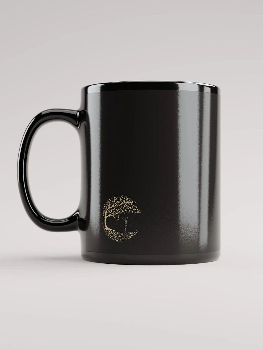 Metatron's Cube- Black Glossy Mug product image (8)