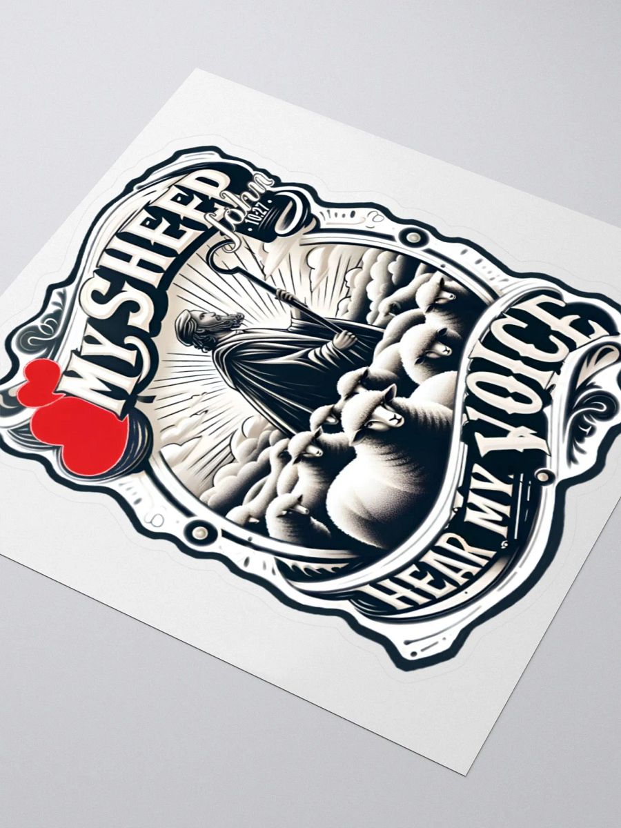 My Sheep Hear My Voice Sticker product image (7)