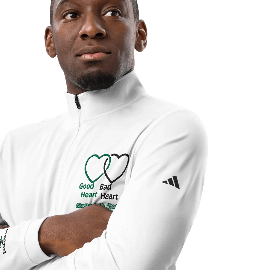 Good Heart Choices Quarter-Zip PulloverEcoAdidas Quarter Zip Pullover – Where Sustainability Meets Performance product image (8)