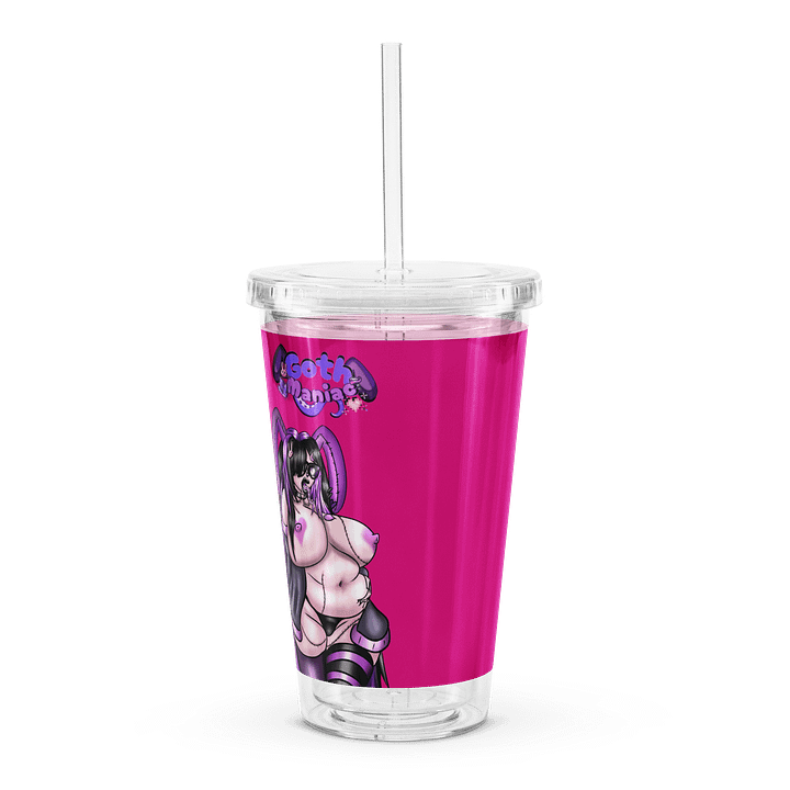 💜 GothManiac LewdJuice Cup - 🐰Art By SinCityAlley💜 product image (1)