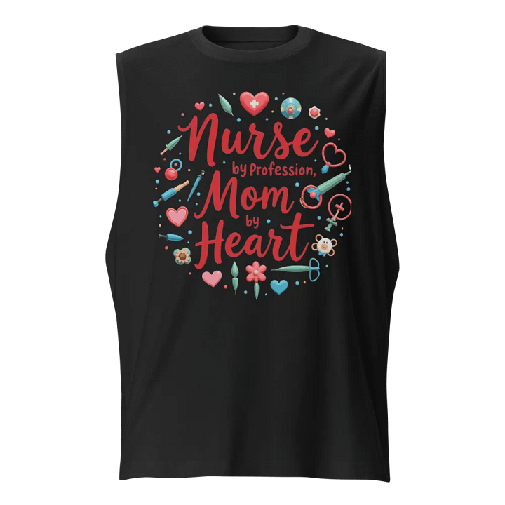 mom Nurse by Heart Muscle Tank product image (1)