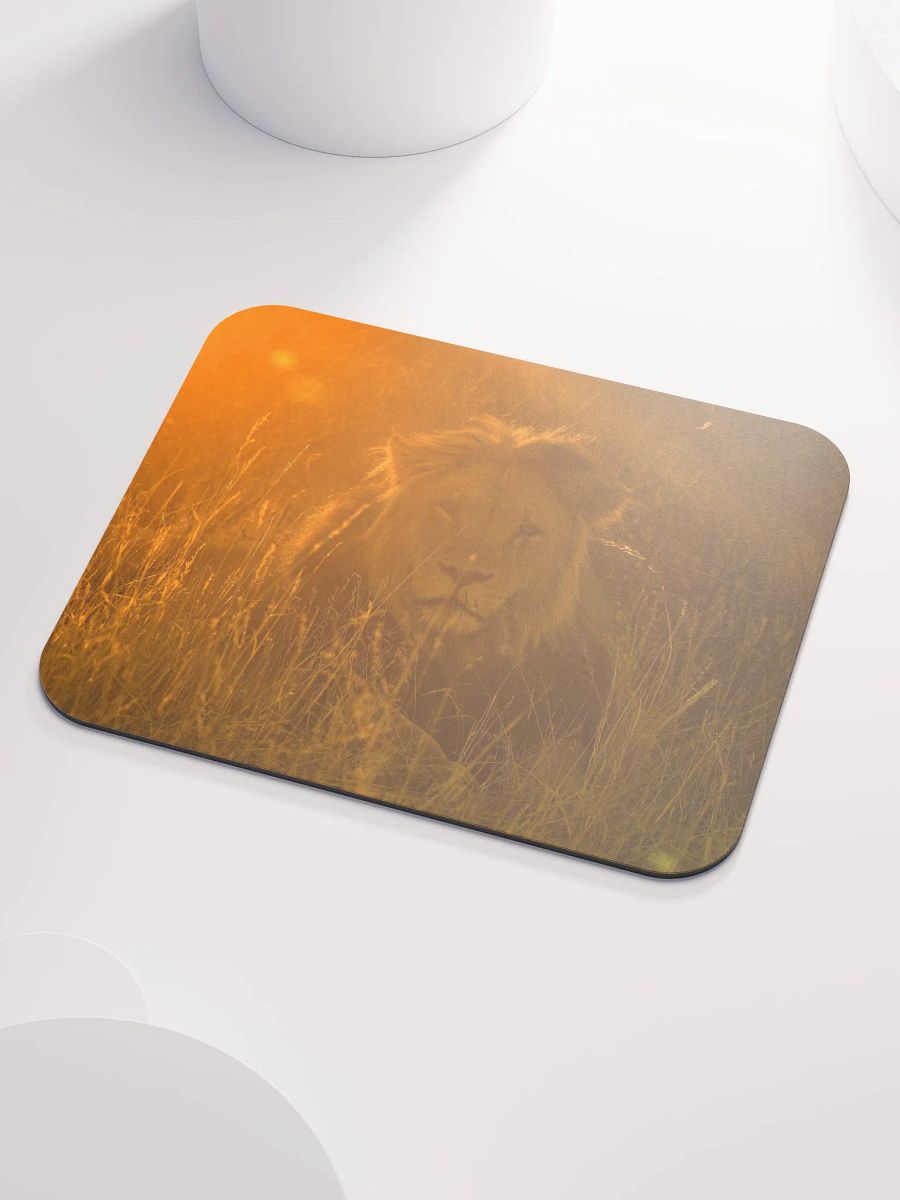 Sunrise Lion mouse pad have this on your desk product image (3)