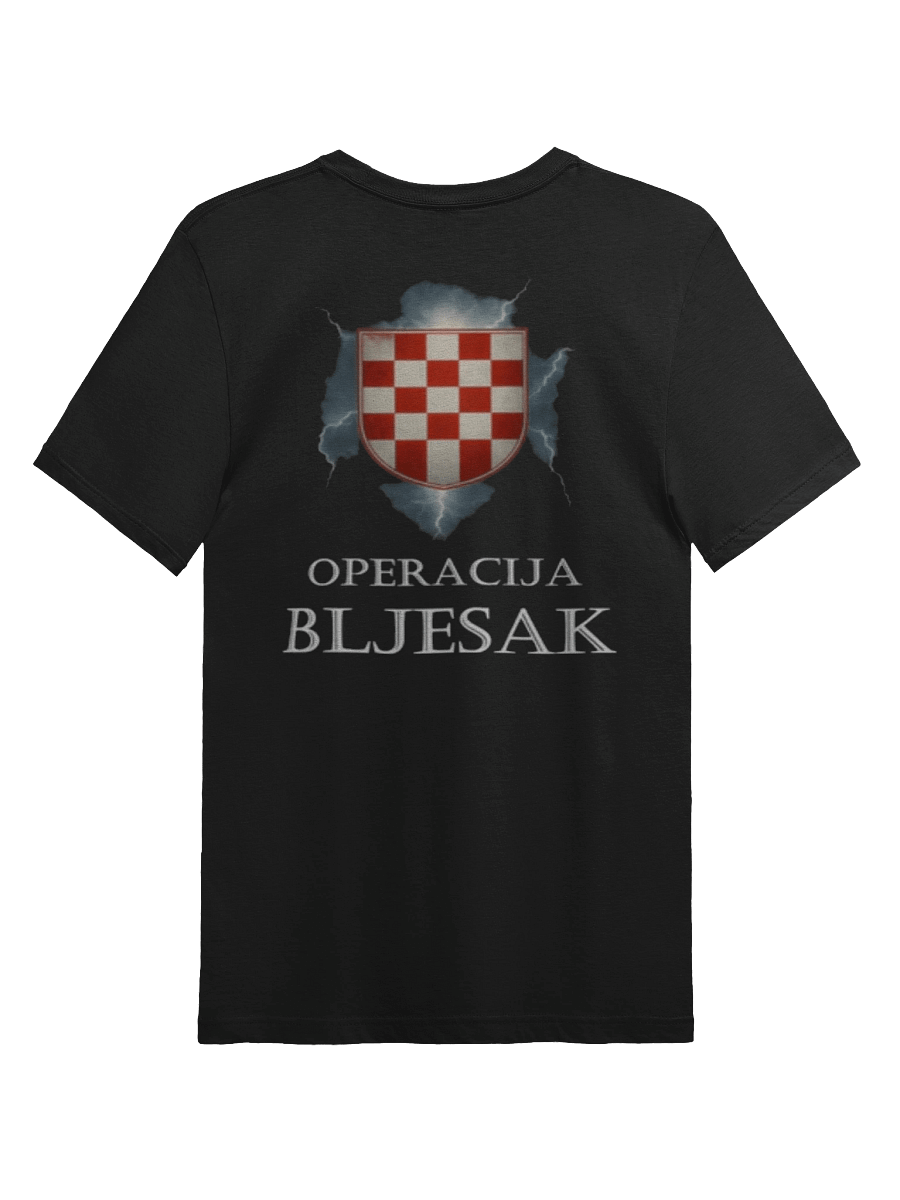 Crowned Patriot Streetwear Tee CRO ARMY BLJESAK product image (2)