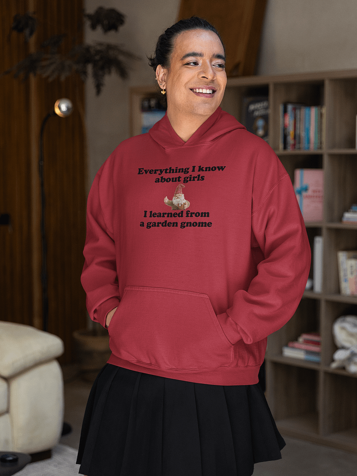 Everything I know about girls classic hoodie product image (20)