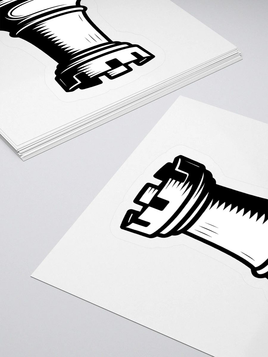 Classic Chess Rook Sticker product image (11)