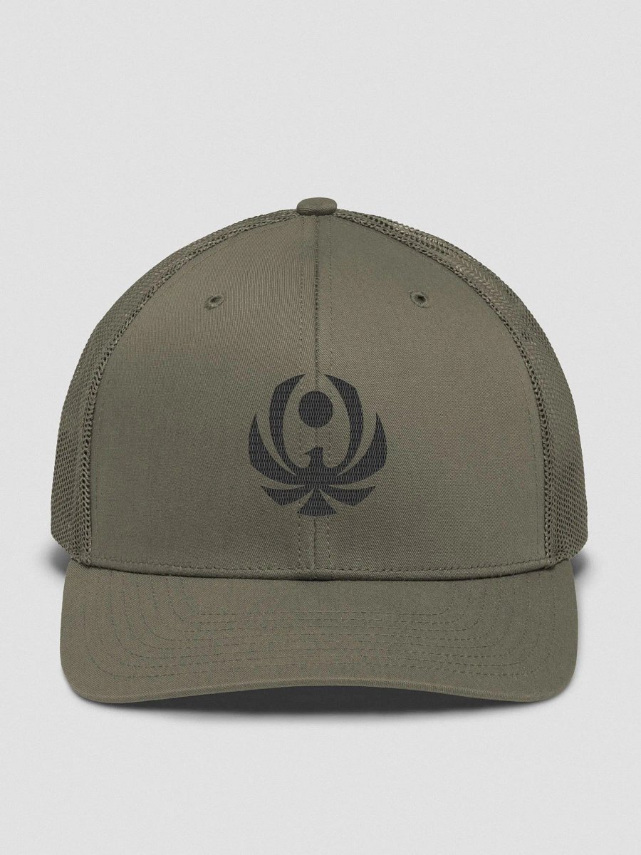CroweGamingg Richardson Snapback Trucker Cap - Black Logo product image (1)