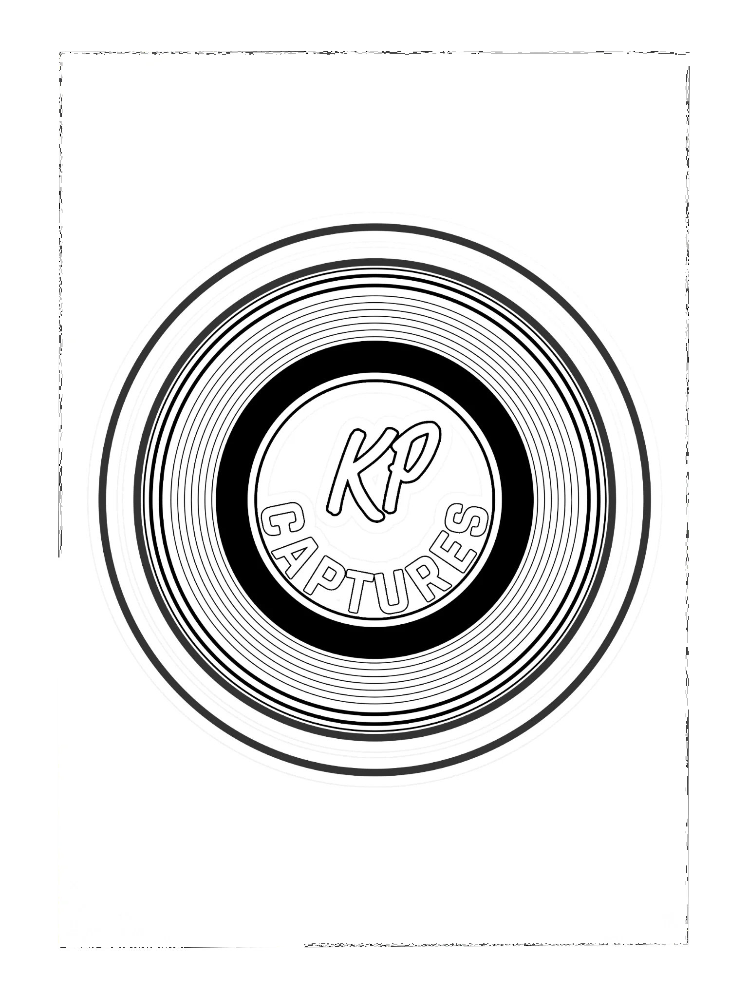 KPCaptures Kiss Cut Sticker product image (1)