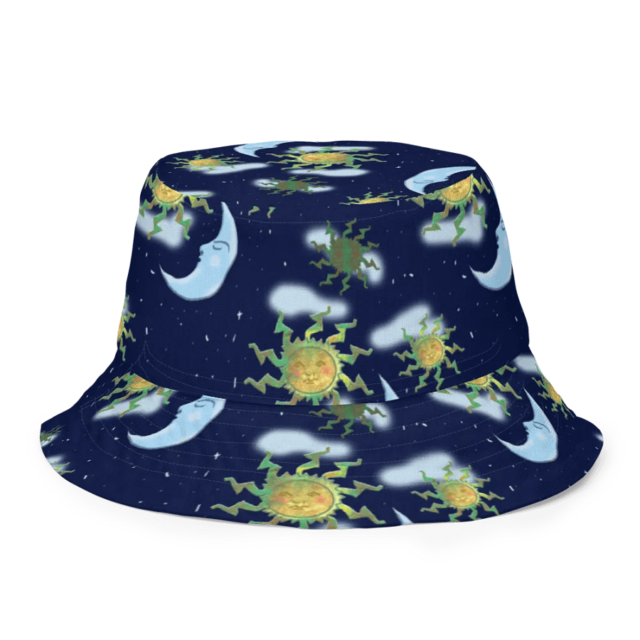 Clouds and Antique Sun Bucket Hat product image (9)