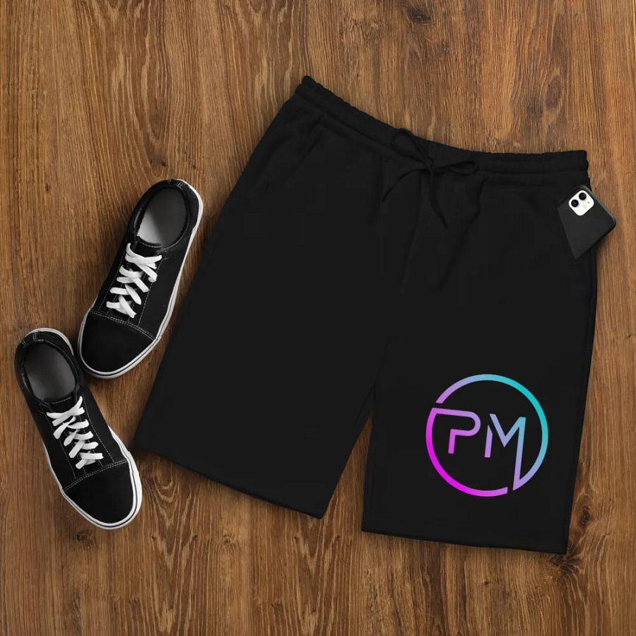 Neon PM Logo Fleece Shorts product image (12)