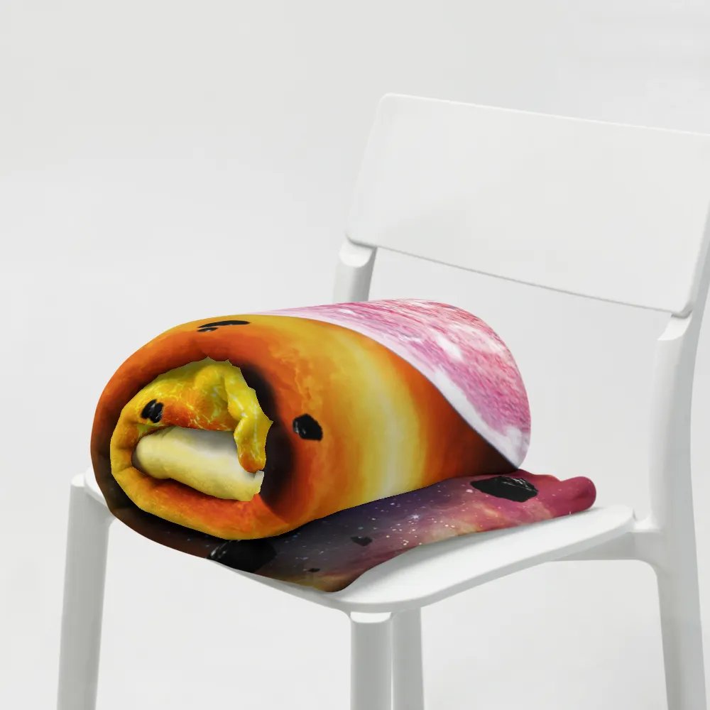 The Big Bang Throw Blanket Custom Design product image (9)