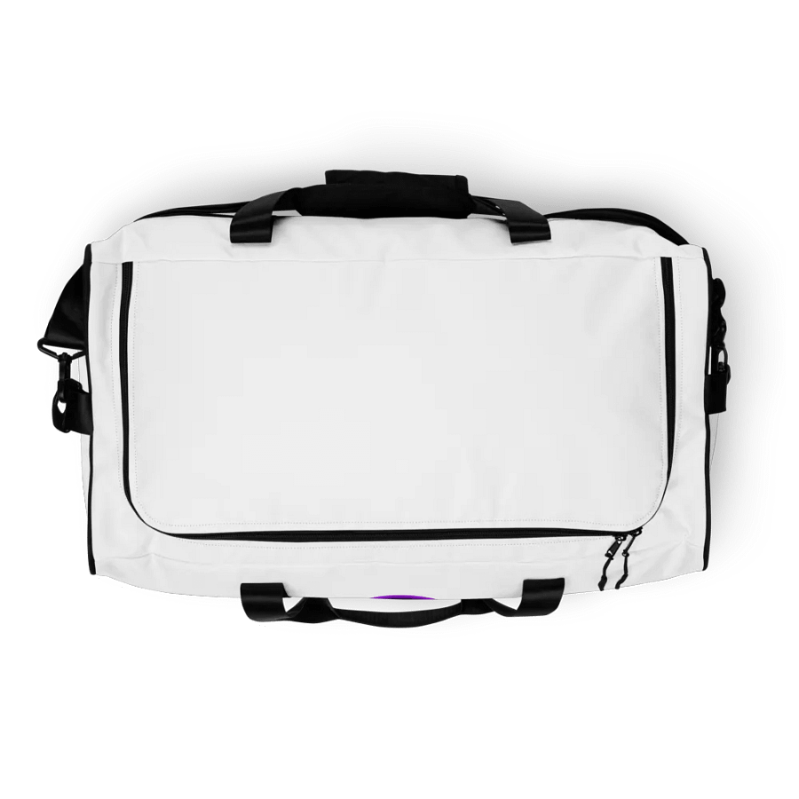 Iconic White & Black Duffle Bag product image (9)
