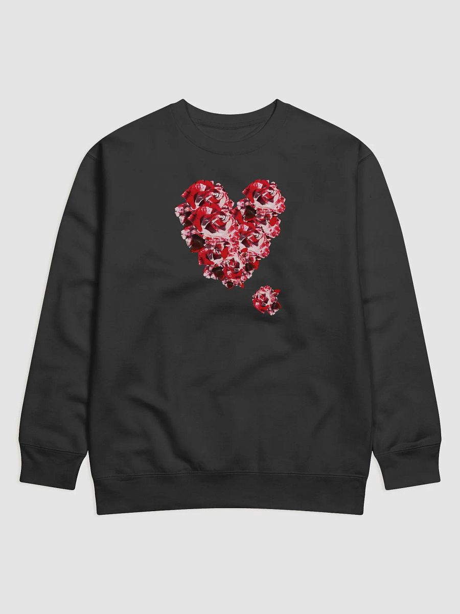 Abstract Rose Heart Romance Sweatshirt product image (1)
