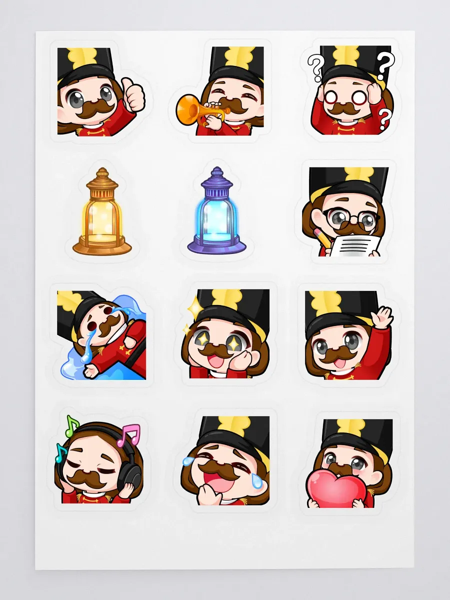 Emote Sticker Page product image (1)