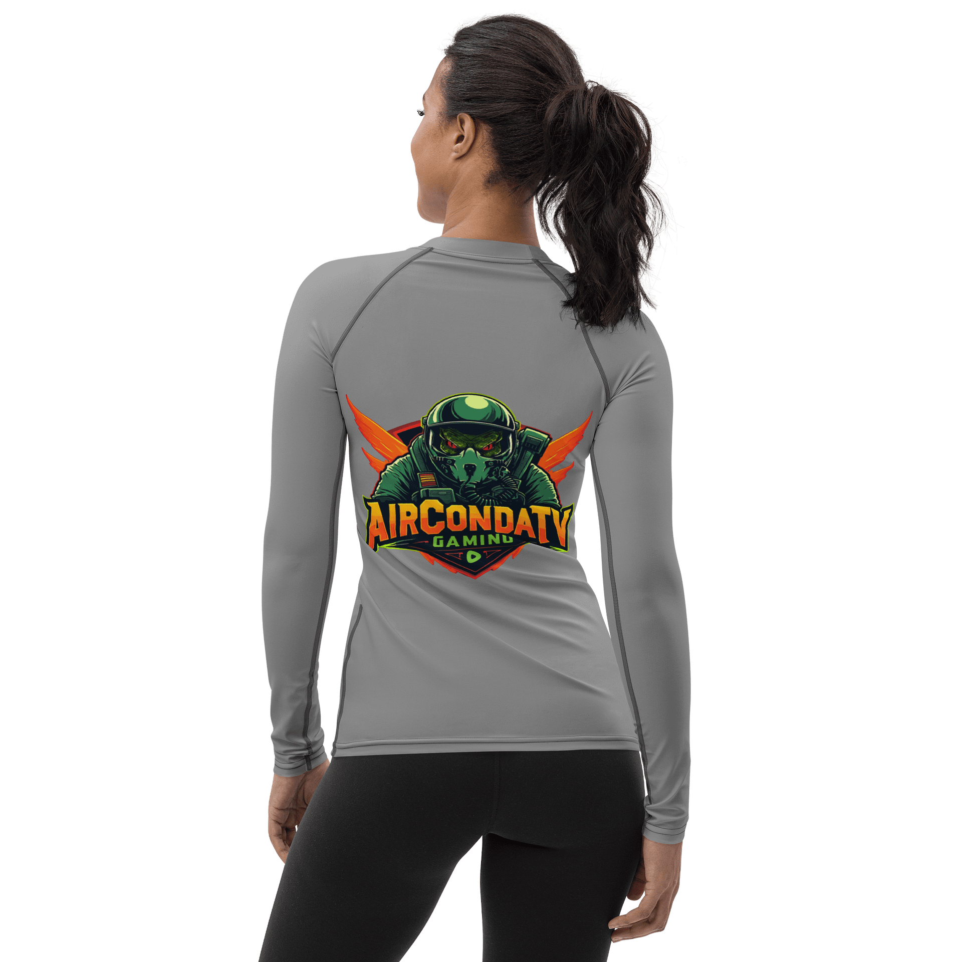 AirCondaTv Gaming UV Shirt - Women (form fitting) product image (2)