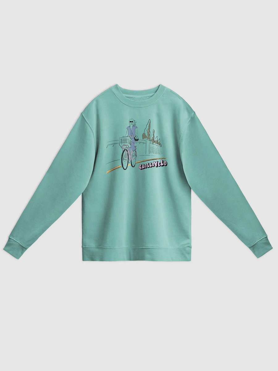 GUILLOVELO VINTAGE PIGMENT DYED BIKE SWEATSHIRT product image (12)