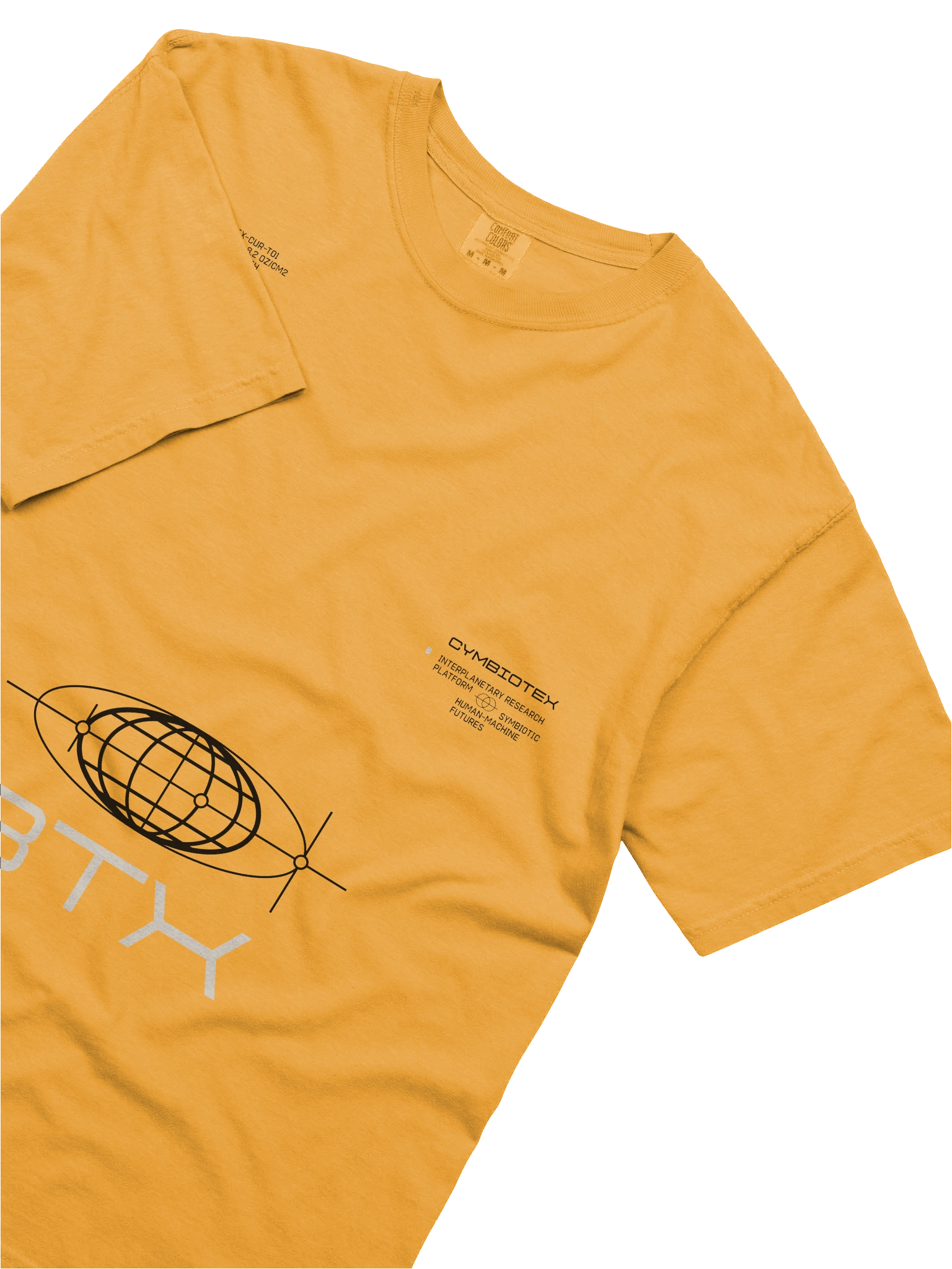 CBTX Curator Tee - Solar Yellow product image (5)