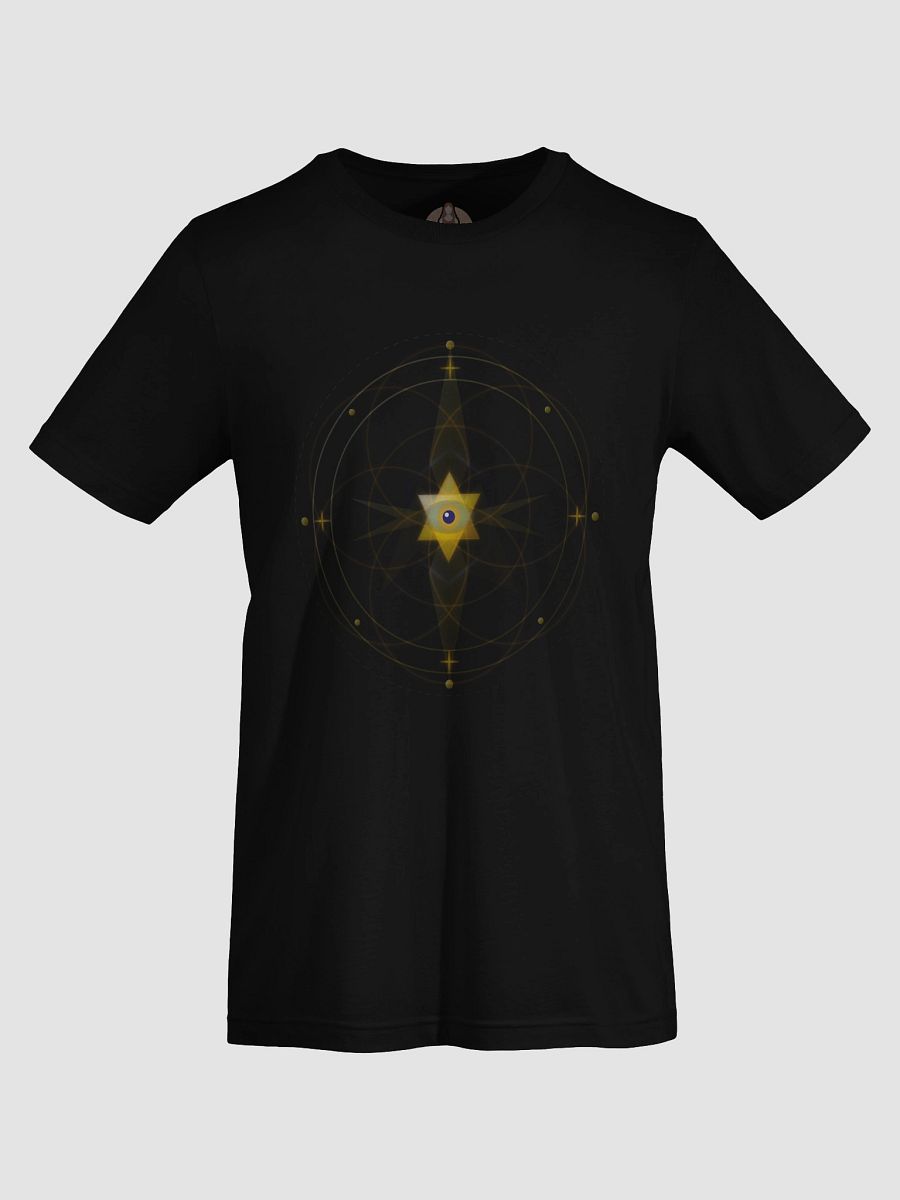 Sacred Geometry T-Shirt - Flower of Life Star of David Divine Eye Spiritual Tee | Holy Geometric Pattern Shirt product image (5)
