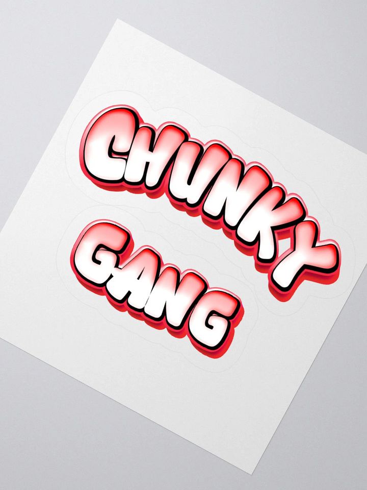 Chunky Gang Sticker product image (2)