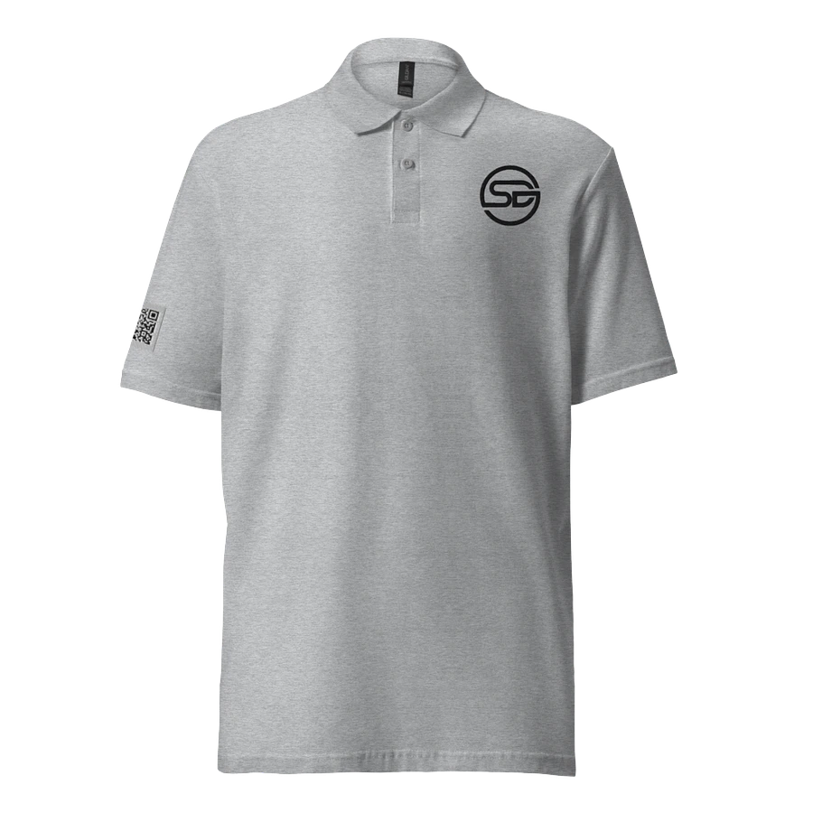 Logo Polo - Mens (Grey/White) product image (1)