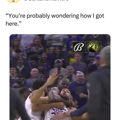 Dray looks like he’s been waiting to do this to Gobert for a long time. 😂
.
.
.
#gsw #gswarriors #goldenstatewarriors #stephc...