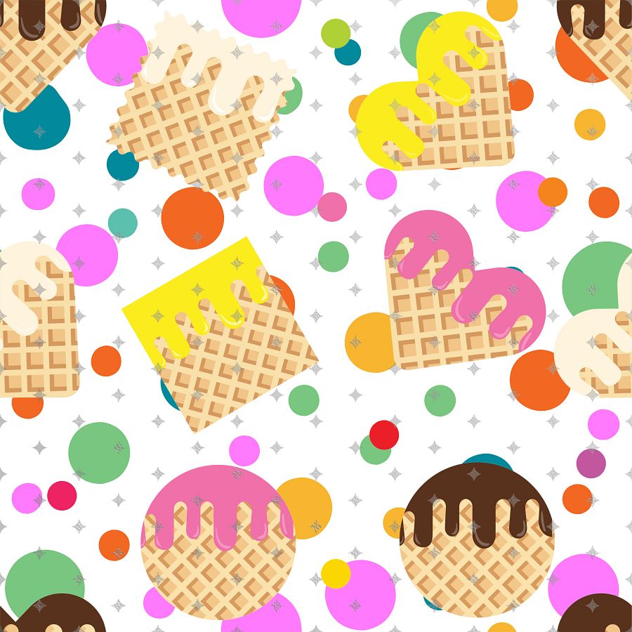 I Scream Seamless Pattern product image (1)