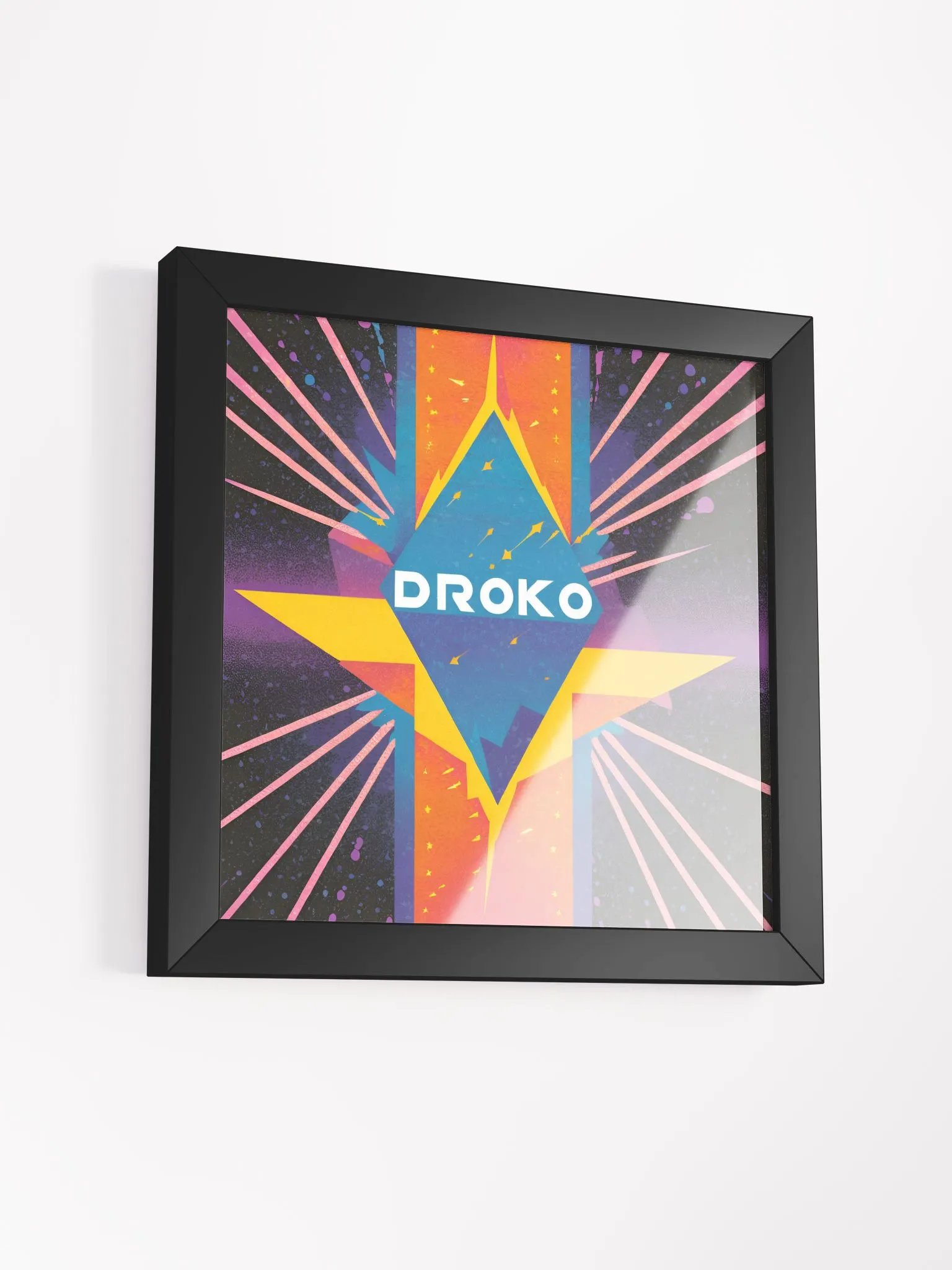 Dynamic DROKO Diamond Framed Poster [EXCLUSIVE] product image (3)