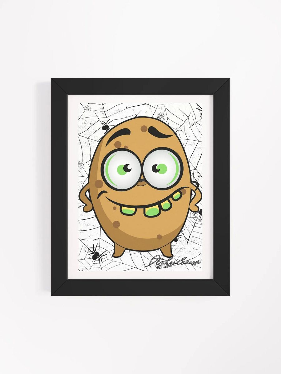 Whimsical Potato Character Framed Poster product image (4)