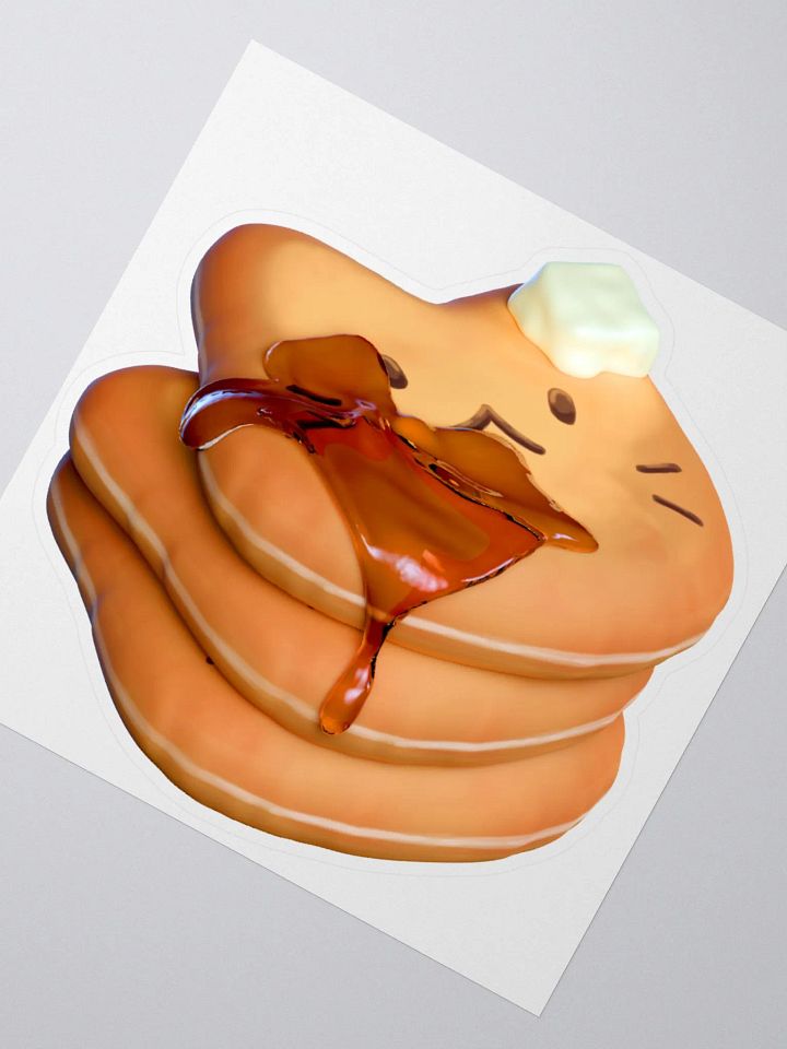 Kitty Pancakes Sticker product image (2)