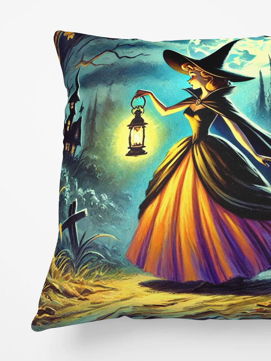 Witch in the Woods Halloween Pillow product image (4)
