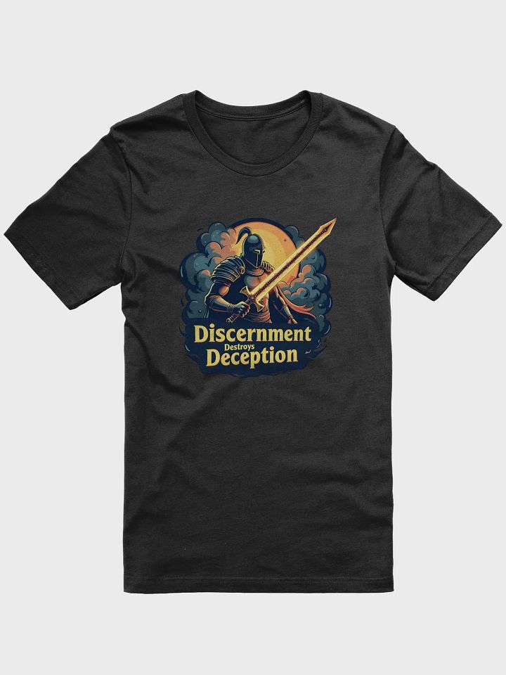 Discernment Destroys Deception - Spiritual Warfare T-Shirt product image (1)