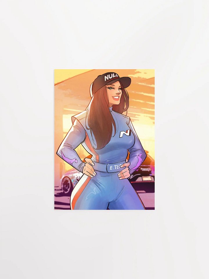 Eleanor Race Suit Poster product image (1)