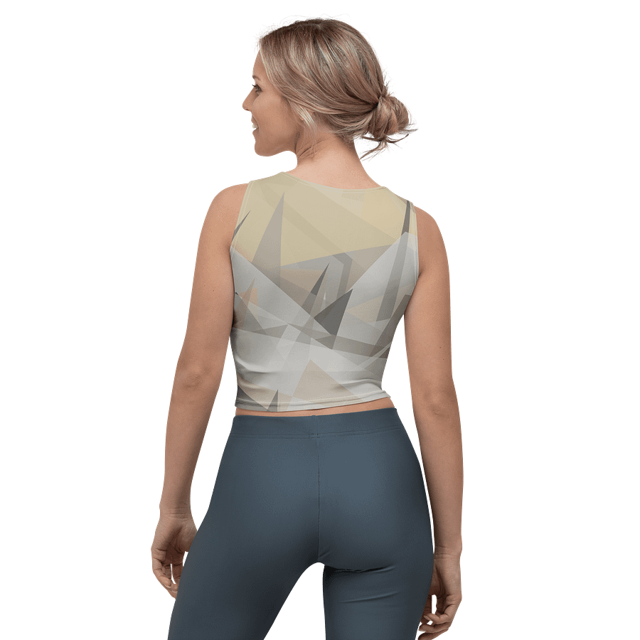 Geometric Fusion Crop Top product image (2)