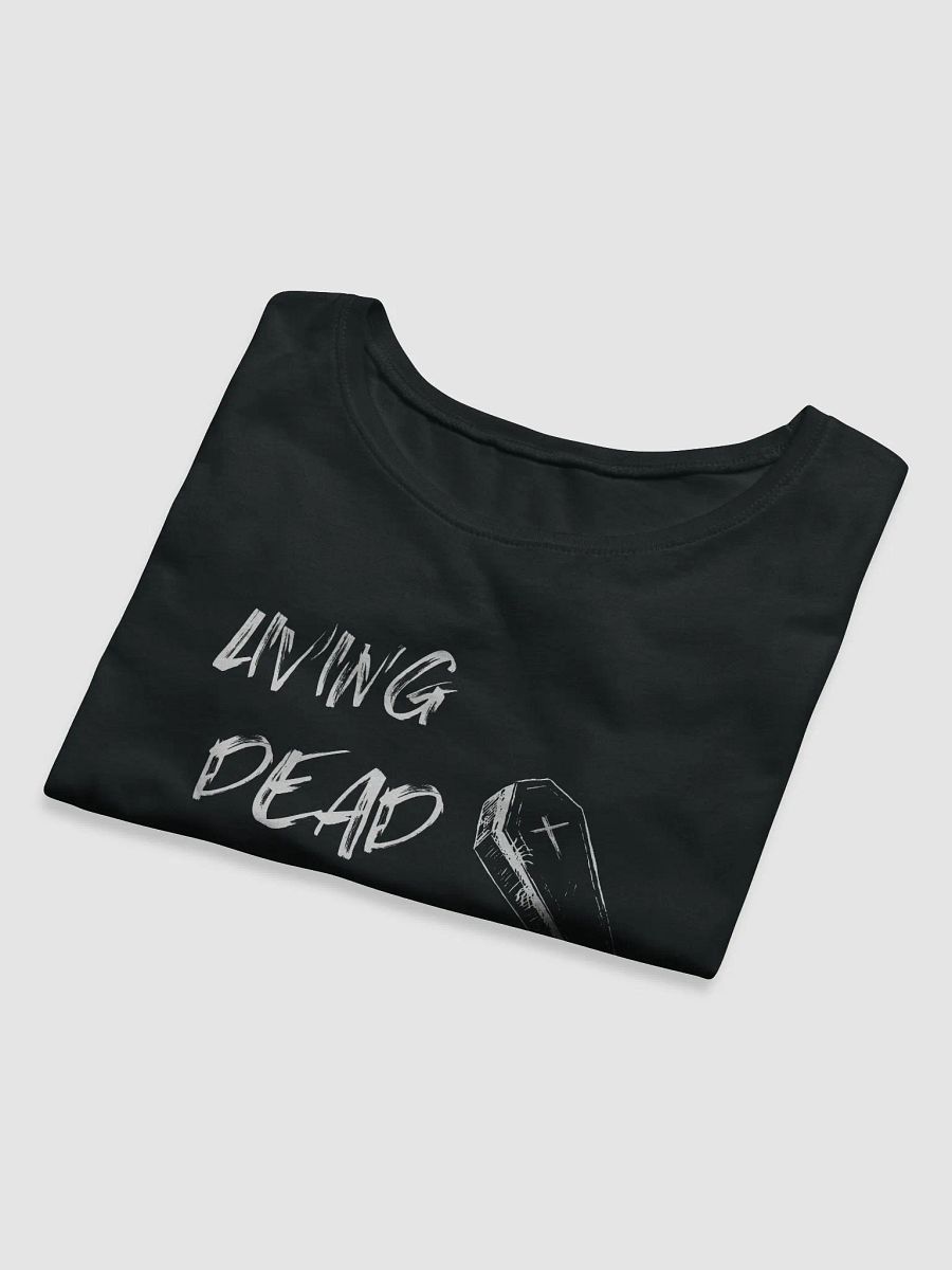 womans LDG cropped black tee product image (8)
