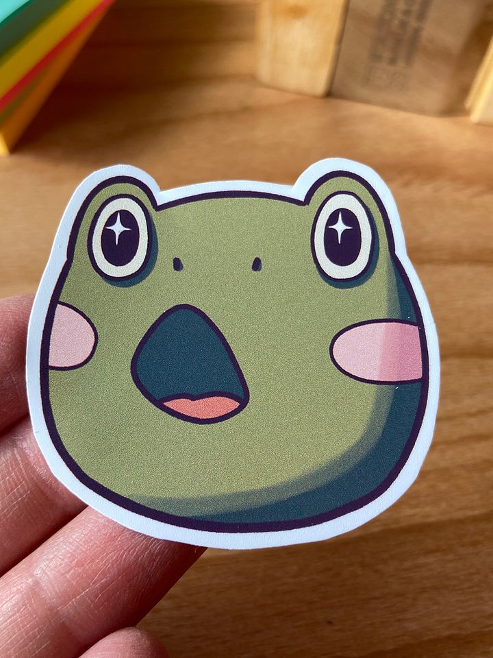 sticker : froggooooh! product image (2)