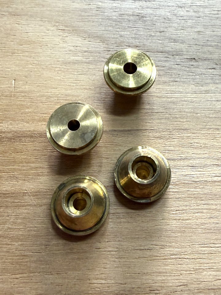BEEF TIPS - SCX10 / SCX10 II - BRASS product image (2)