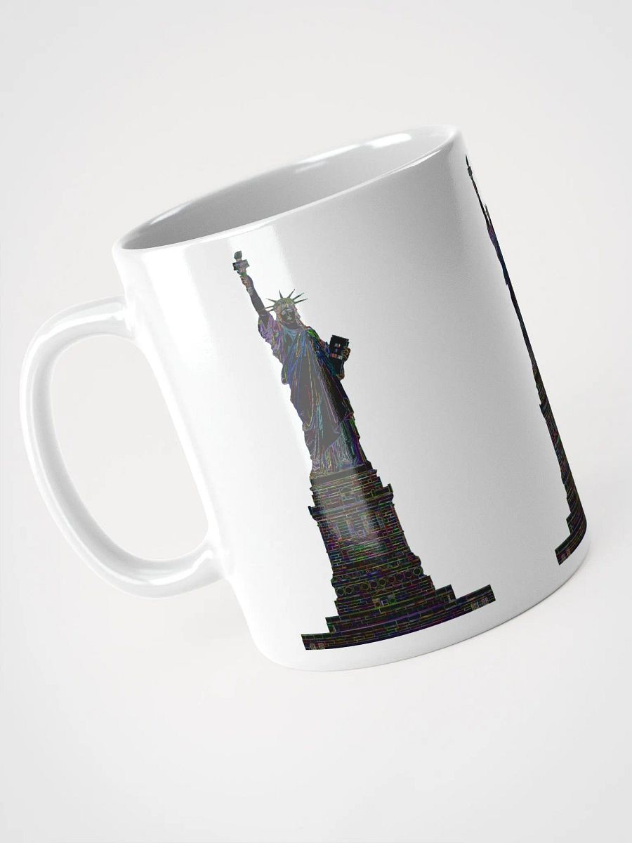 White Glossy Coffee mug-Statue of Liberty product image (6)