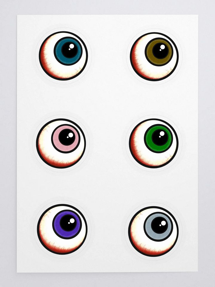 Eyeballs Sticker Sheet product image (1)